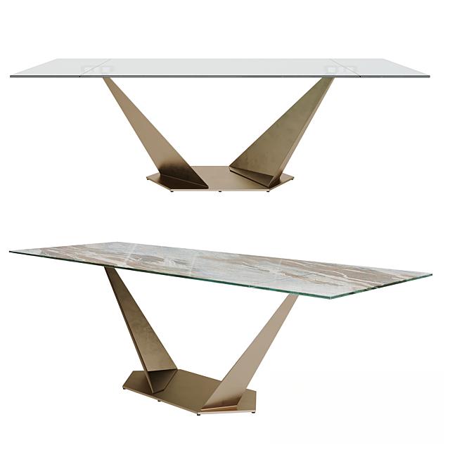 Geometric Modern Teatable table