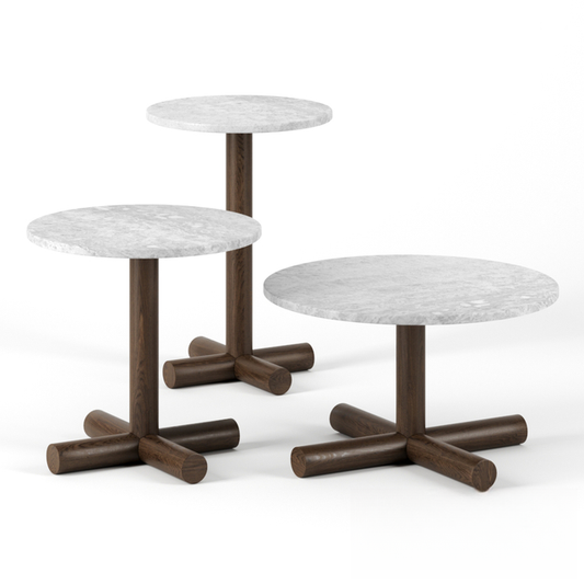 Round Teatable Modern