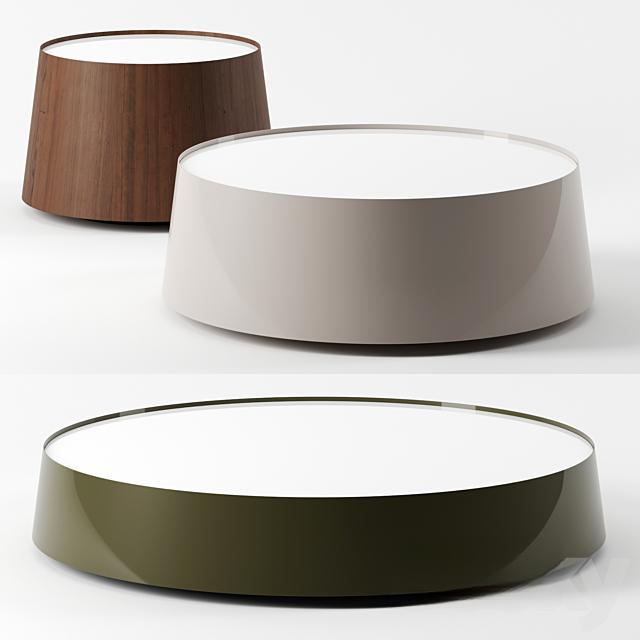 Round modern teatable table