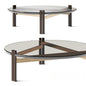 Round Glass Teatable table