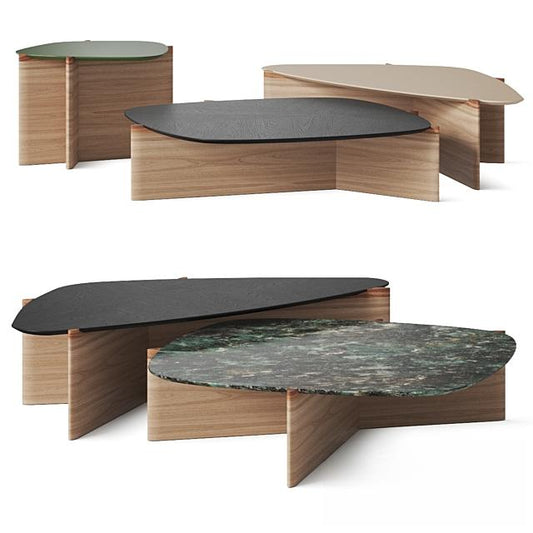 Modern wooden teatable table