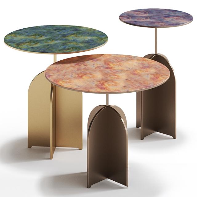 MarblePattern Modern Teatable table