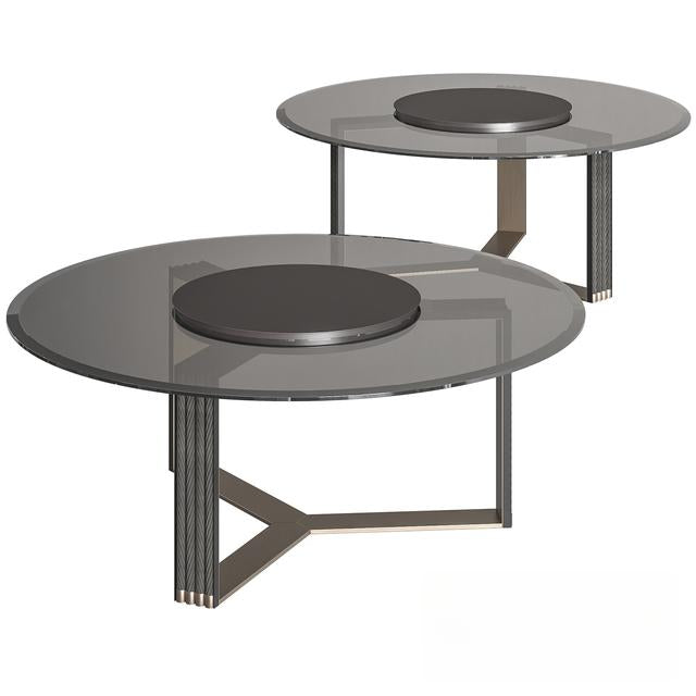 Round Glass Teatable table