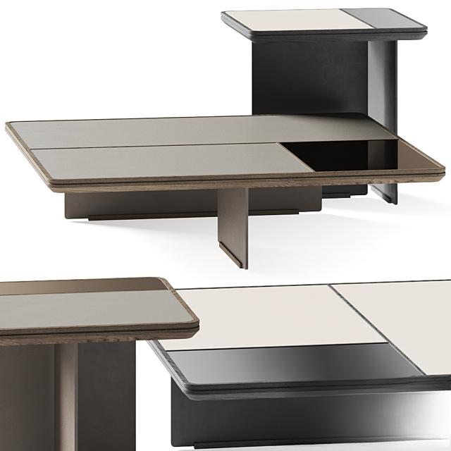 Modern geometric teatable table