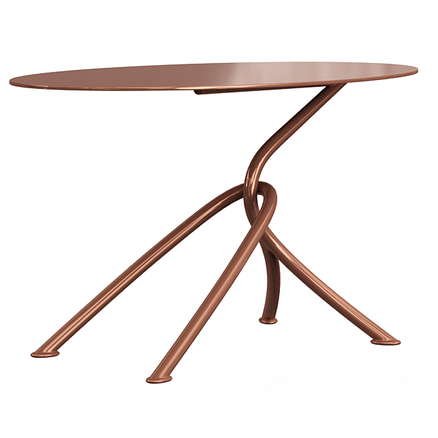 Copper Teatable Modern table