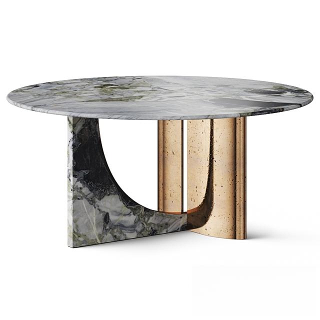 Marble Metal Teatable table