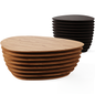 Stacked Oval Teatable table