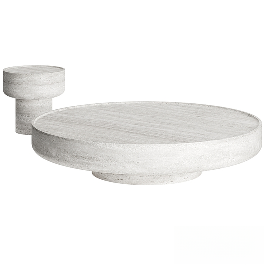 Round Marble Teatable table