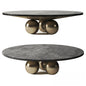 Round Metal Teatable table