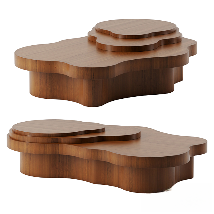 wooden teatable table