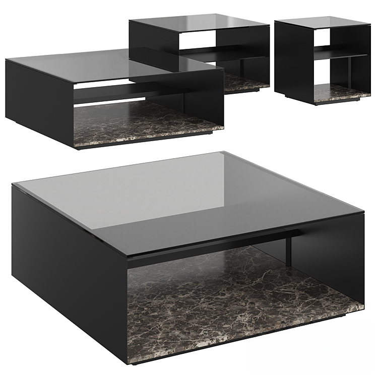 Black Marble Teatable table