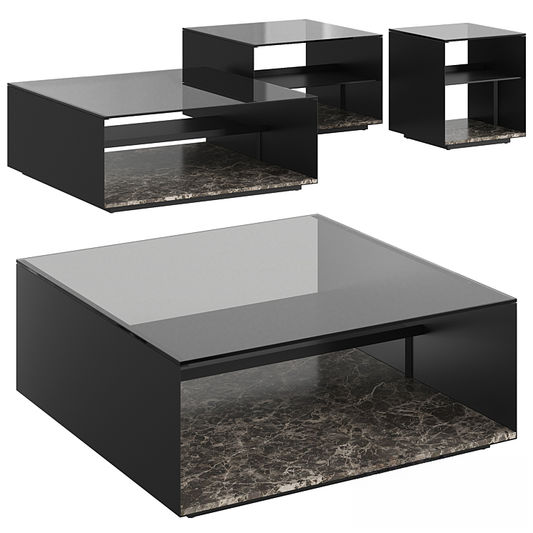 Black Marble Teatable table