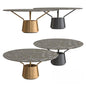 Marble Metal Teatable table