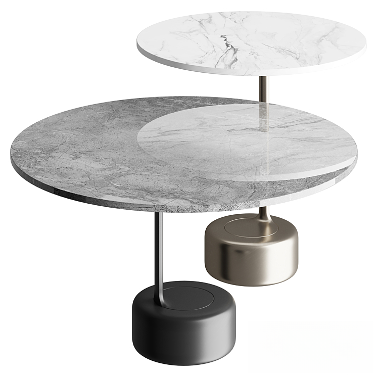 Marble Round Teatable table