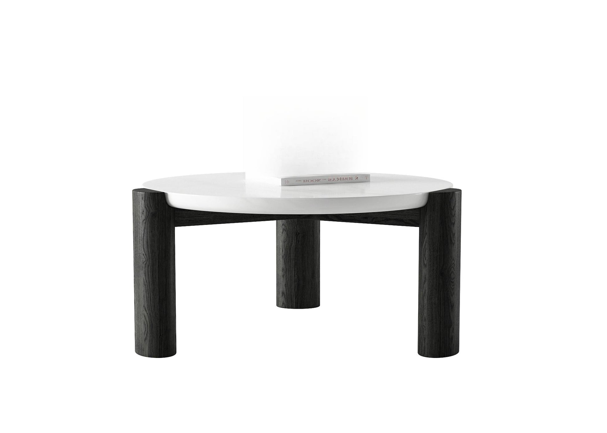 Round Black Teatable table