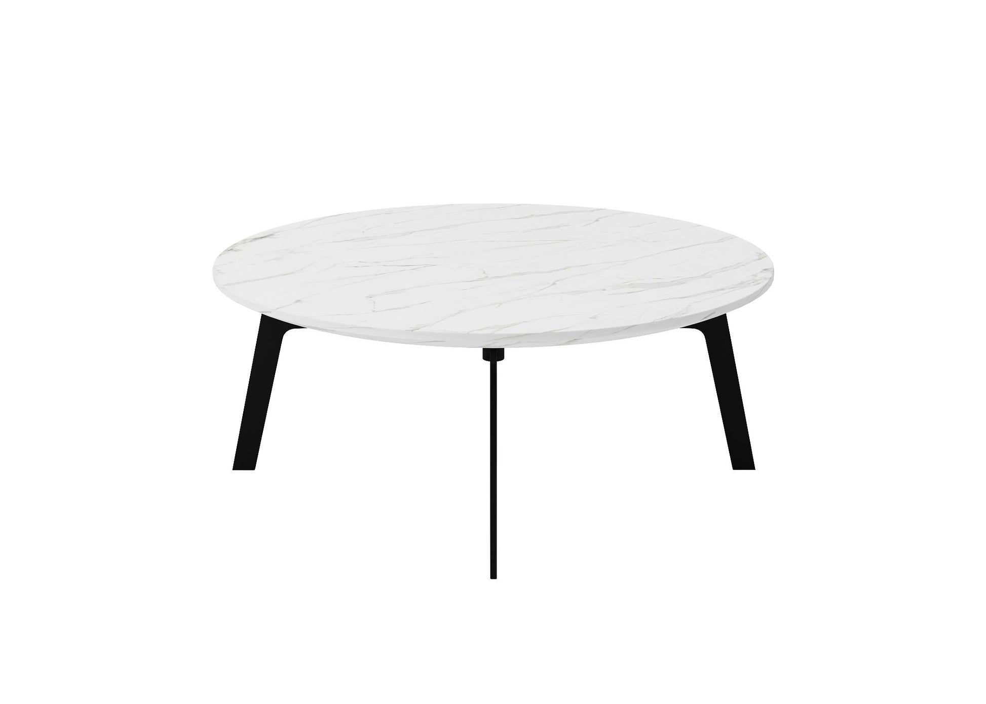 Round White Teatable table
