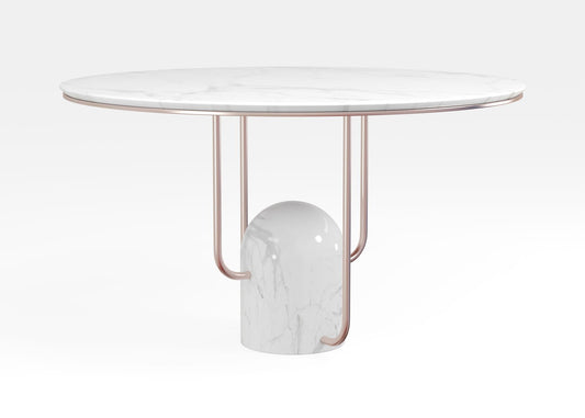 Marble Round Teatable table