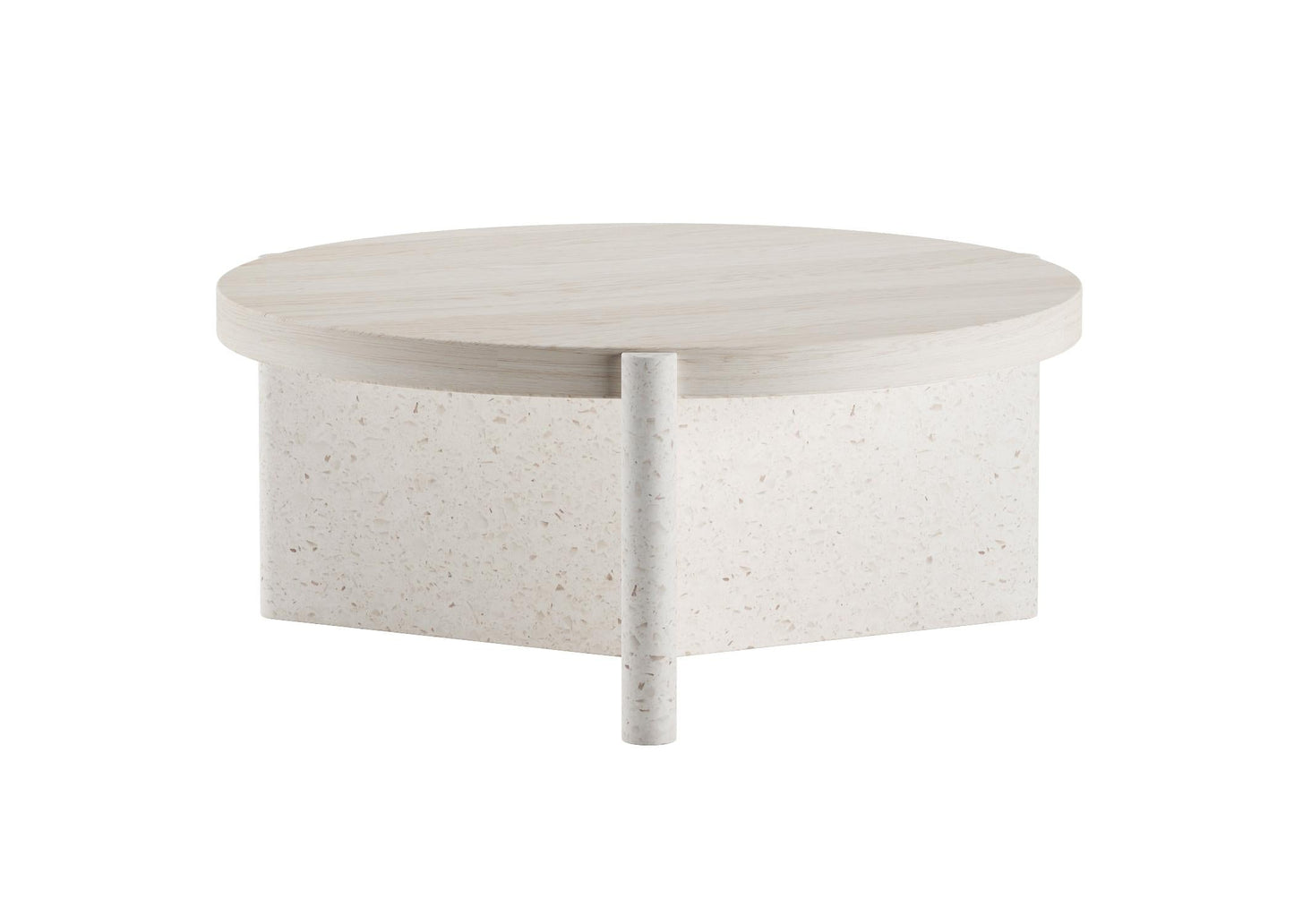 Round Concrete Teatable table