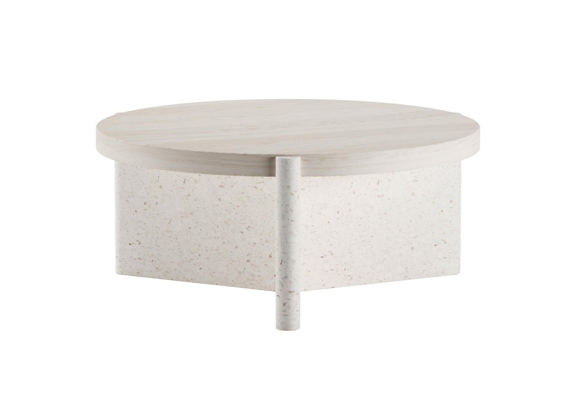 Round Concrete Teatable table