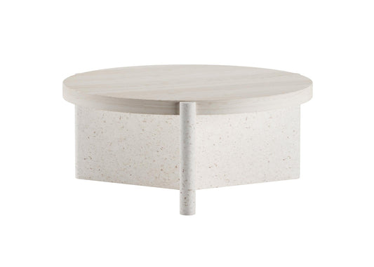 Round Concrete Teatable table