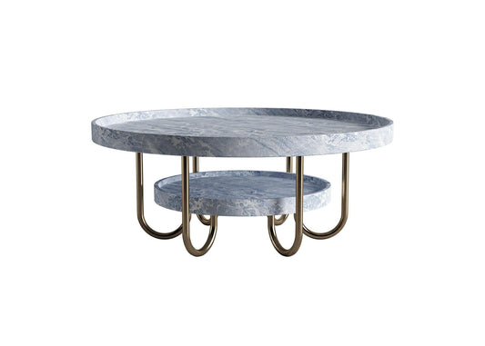 Marble Round Teatable table