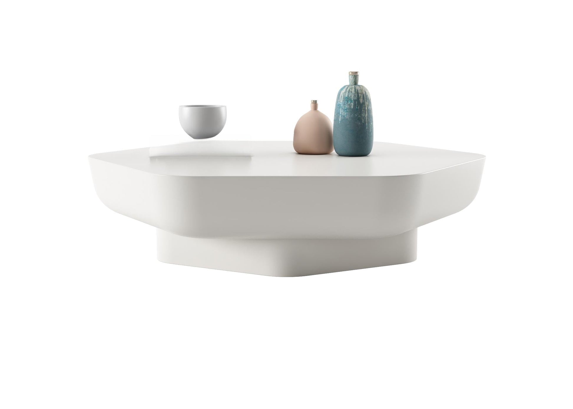 White Minimalist Teatable table