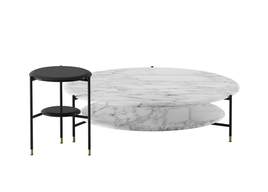 Marble Round Teatable table
