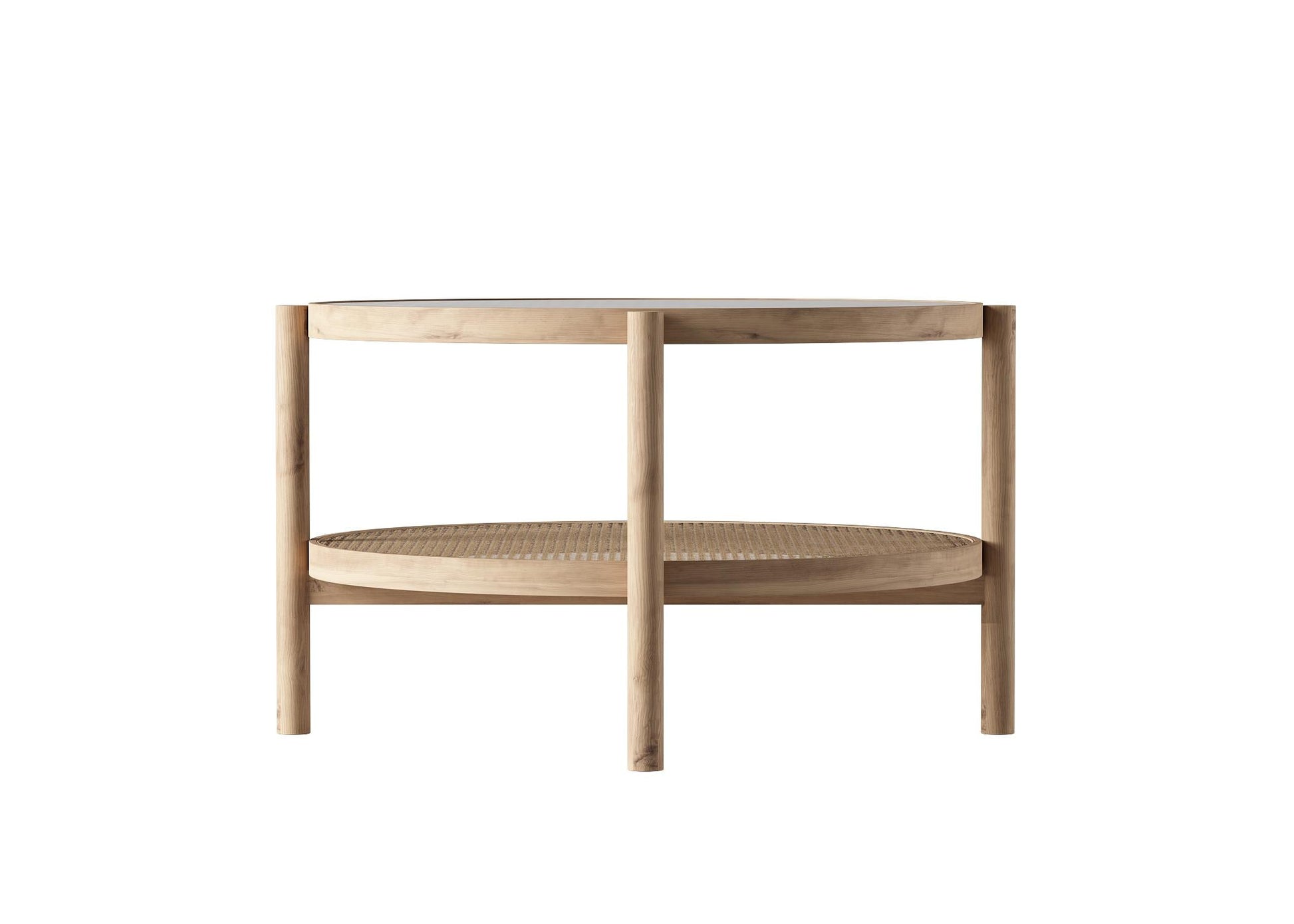 Simple wooden teatable table