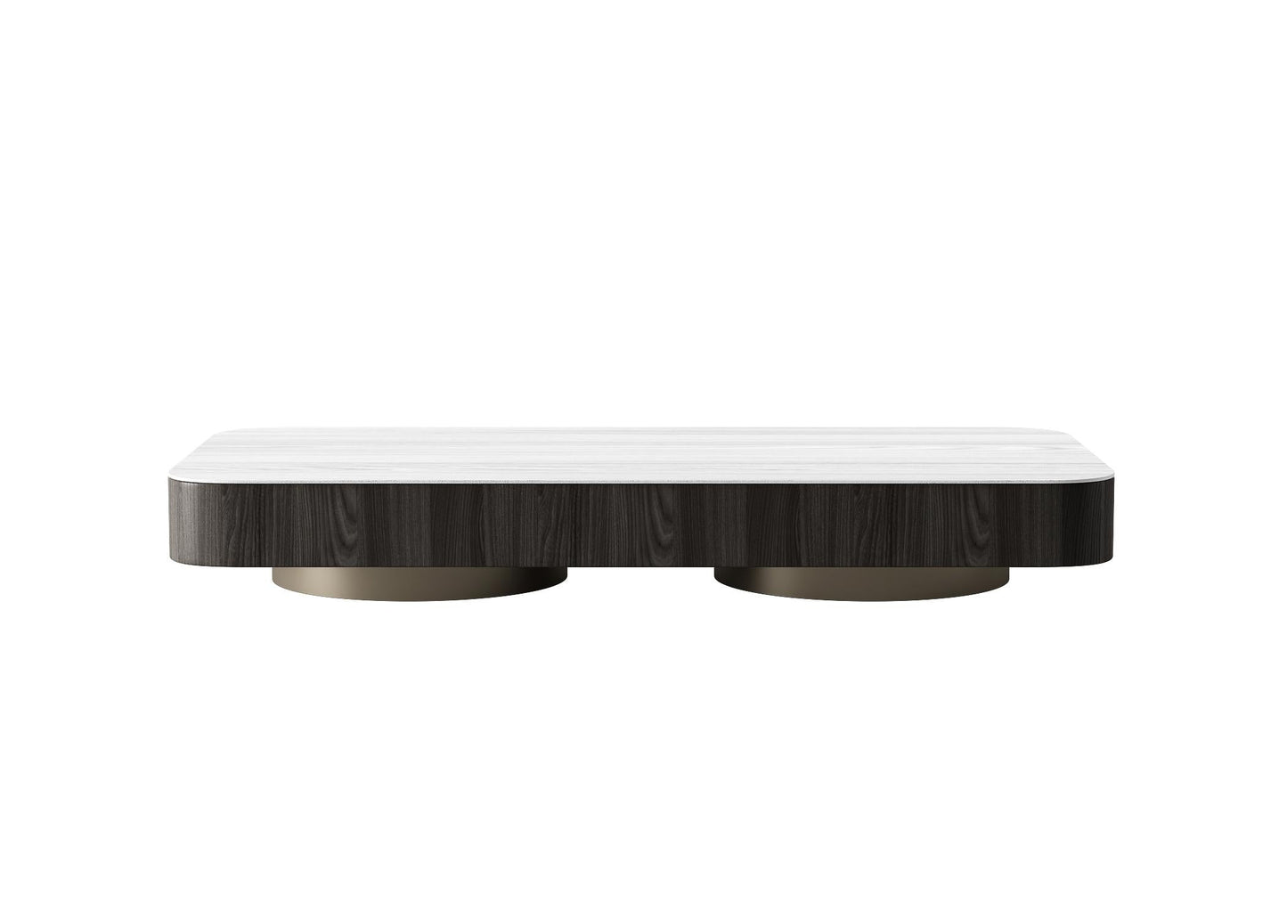 Rectangular wooden teatable table