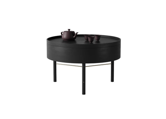 Black Round Teatable table