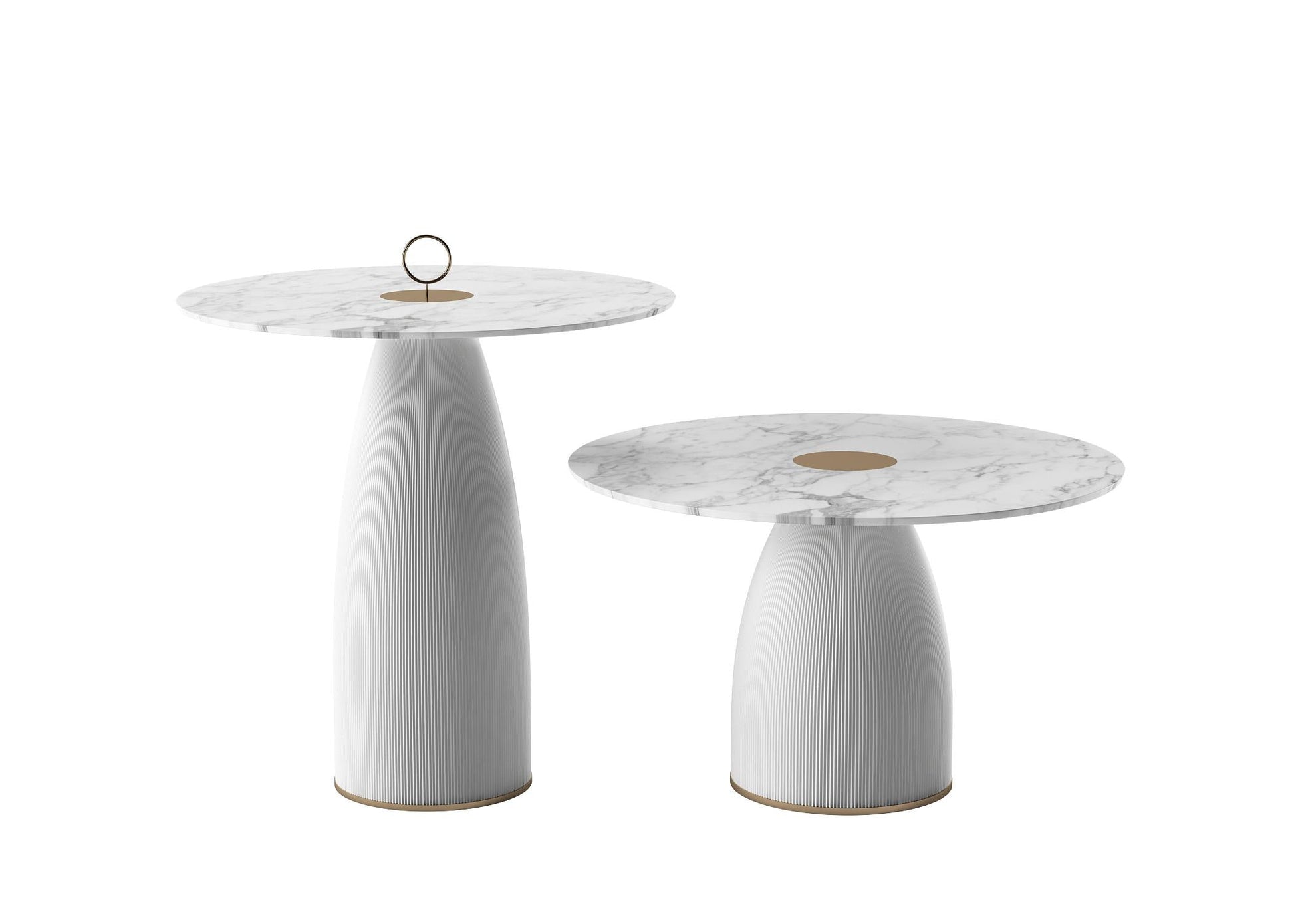 White Marble Teatable table