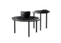 Round black teatable table