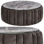 Round Velvet Teatable table