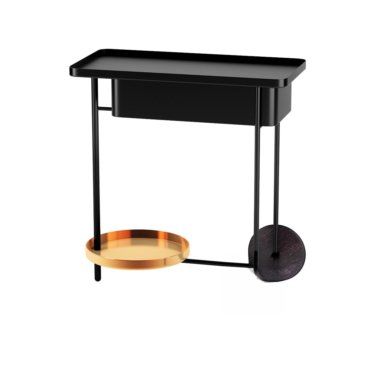 Black Metal Teatable table