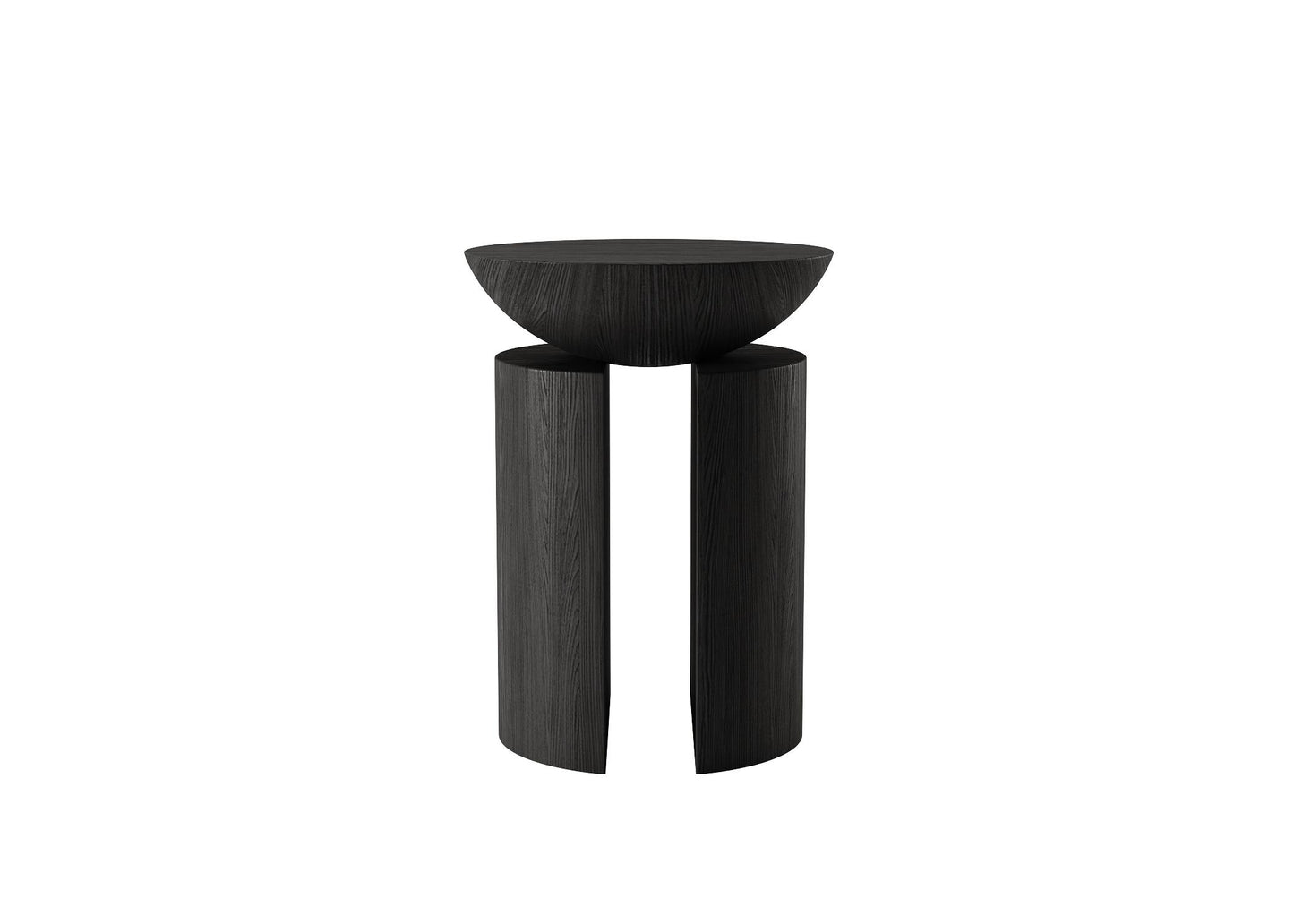 Black minimalist teatable table