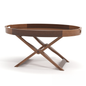 Wooden Oval Teatable table