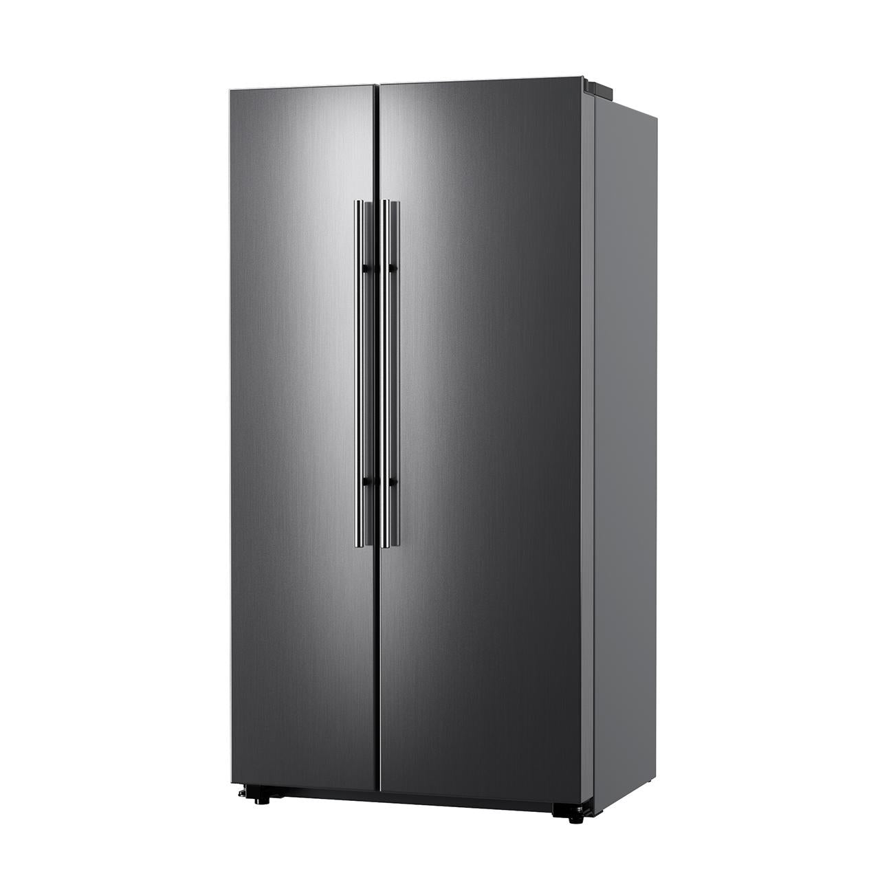 Stainless Steel Double Door Refrigerator
