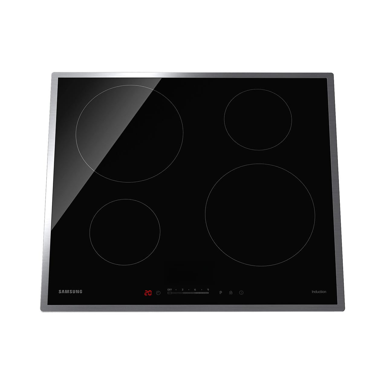 Sleek Black Electric Cooktop