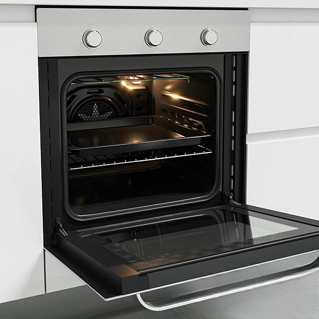 StainlessSteelModern Oven appliance