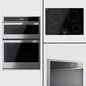 Stainless Steel Modern Oven appliance