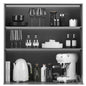 Modern Black Shelf appliance