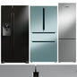 BlackBlueSilverRefrigerator appliance