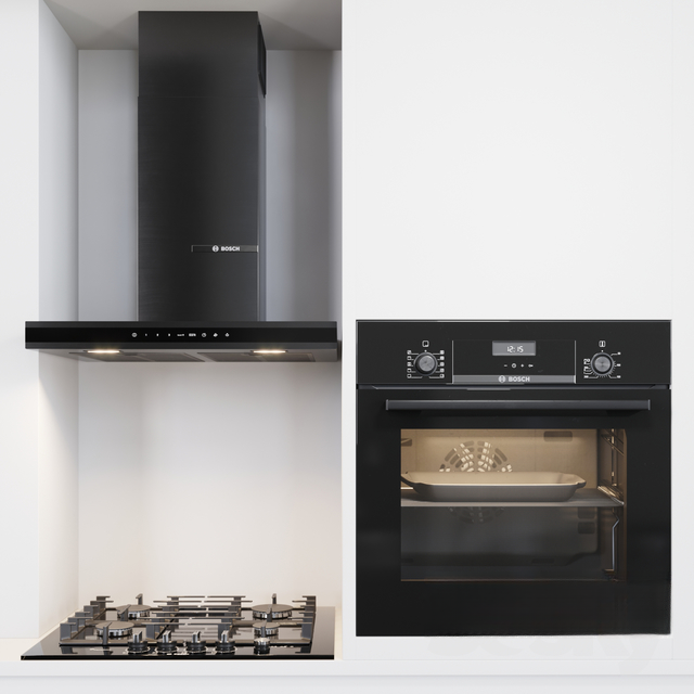 Black Modern Kitchen appliance