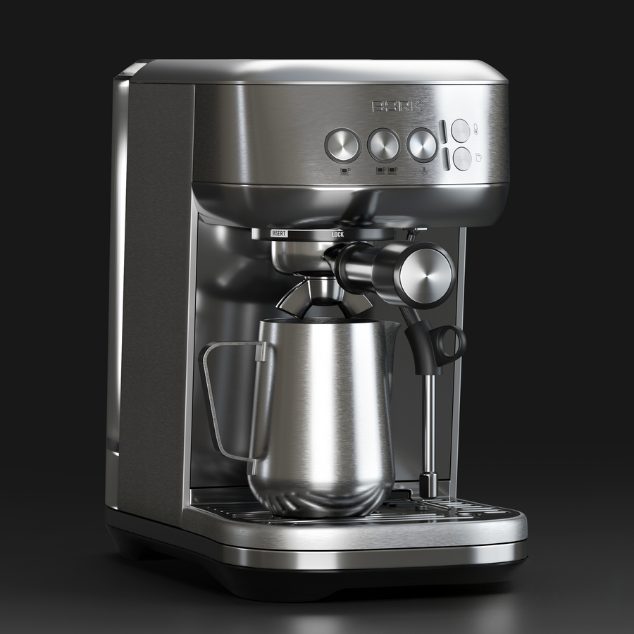 Stainless Steel Modern Coffee Maker appliance