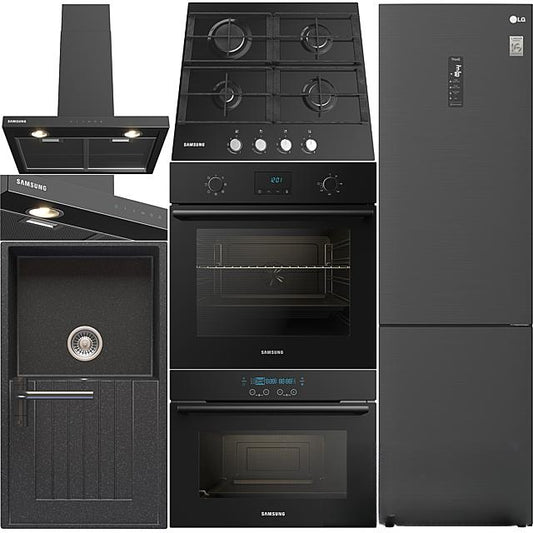 Black Kitchen Appliances appliance