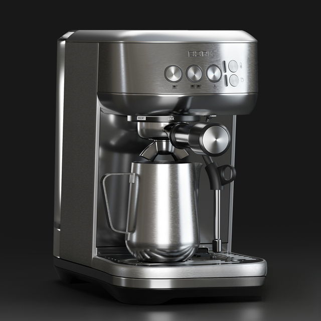 Stainless Steel Modern Coffee Machine appliance