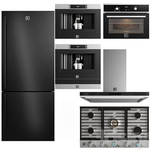 Black Kitchen Appliances appliance