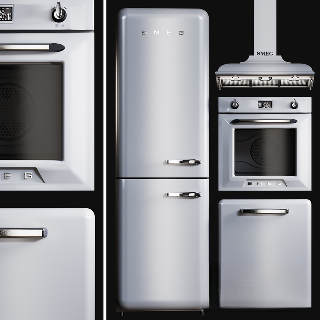 Silver Modern Appliance appliance