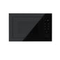 Black Modern Microwave