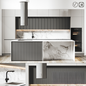 Marble Modern Kitchen